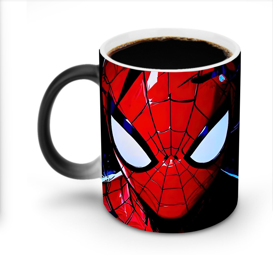 Spider Man スパイダーマン 温度変色マグカップ