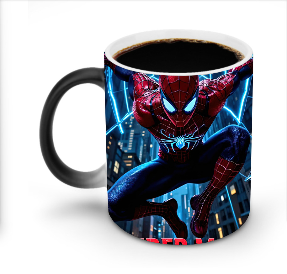Spider Man スパイダーマン 温度変色マグカップ