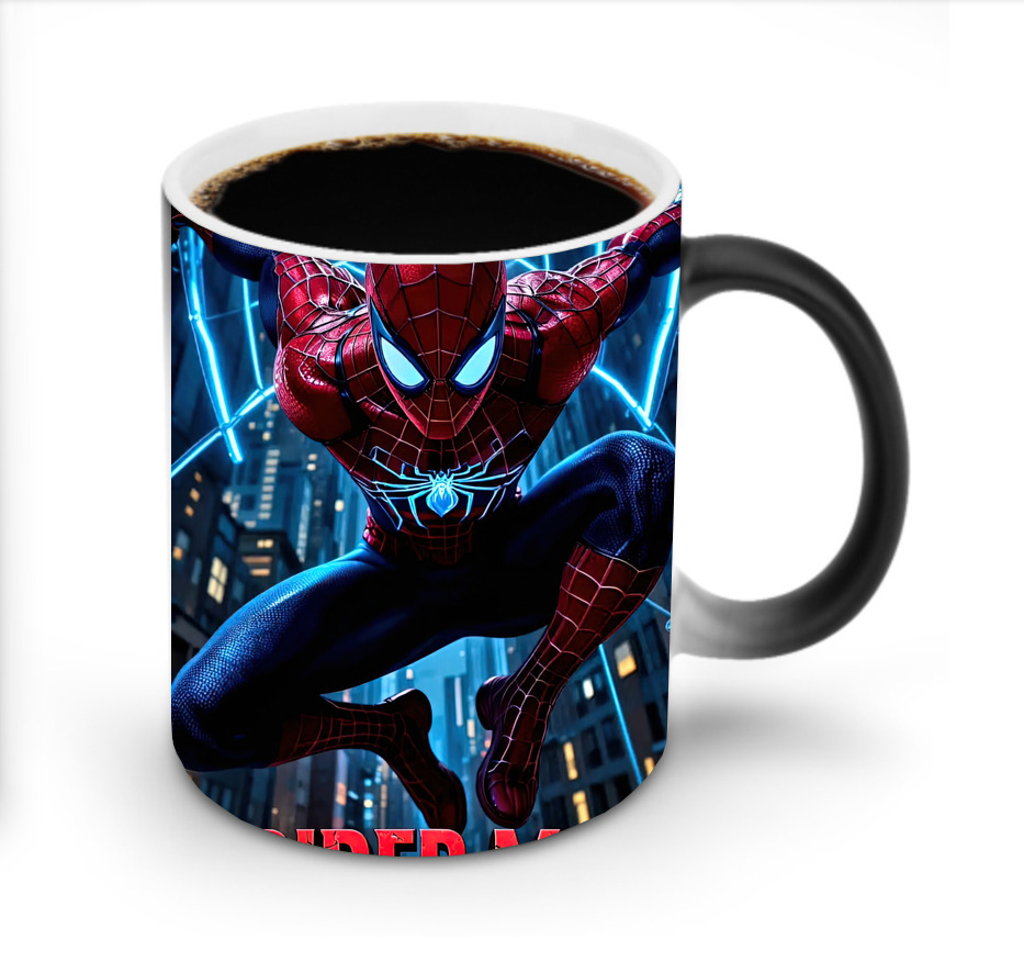 Spider Man スパイダーマン 温度変色マグカップ