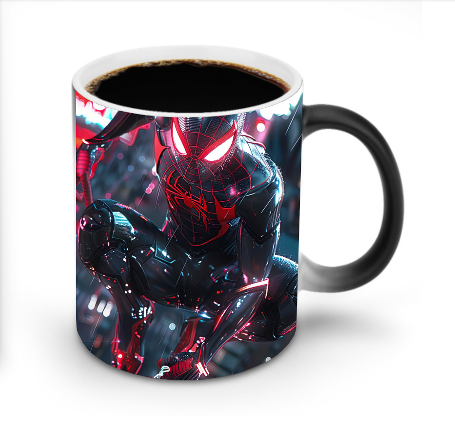 Spider Man スパイダーマン 温度変色マグカップ