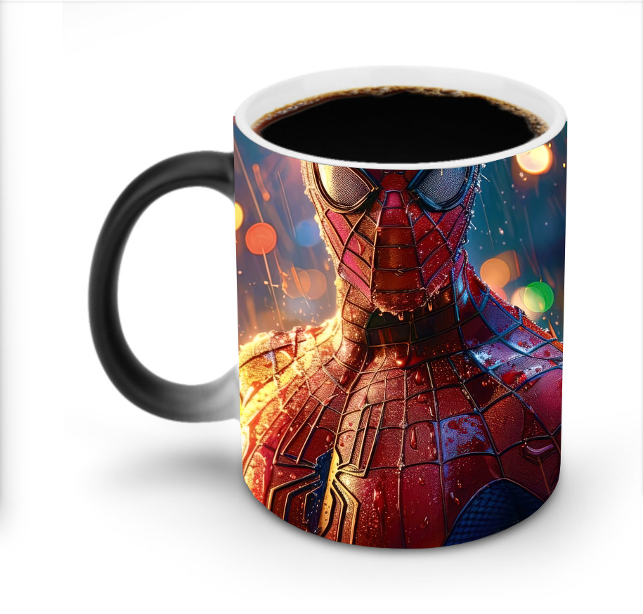 Spider Man スパイダーマン 温度変色マグカップ