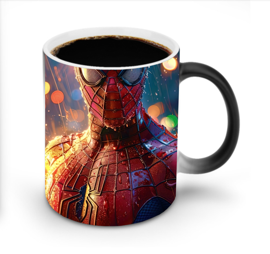 Spider Man スパイダーマン 温度変色マグカップ