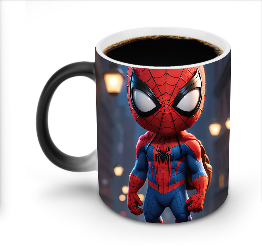 Spider Man スパイダーマン 温度変色マグカップ