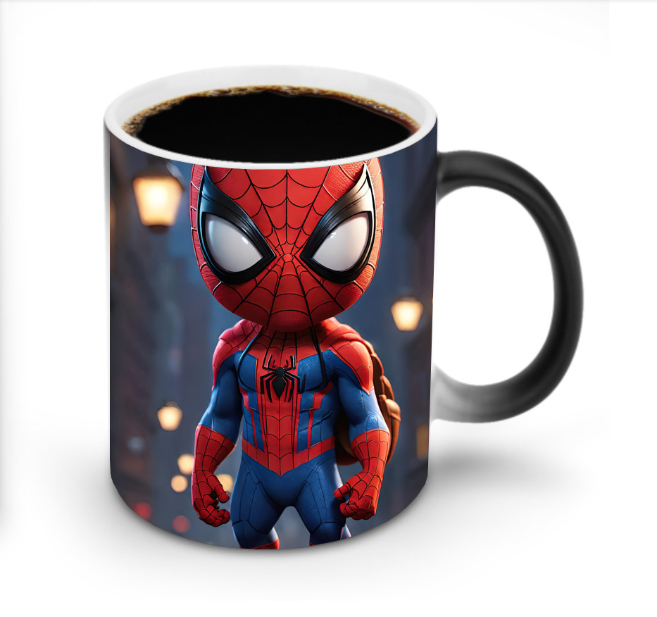 Spider Man スパイダーマン 温度変色マグカップ