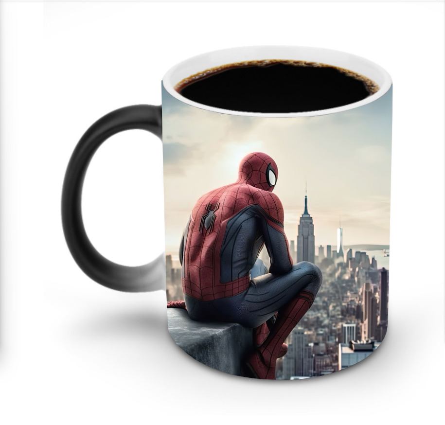 Spider Man スパイダーマン 温度変色マグカップ