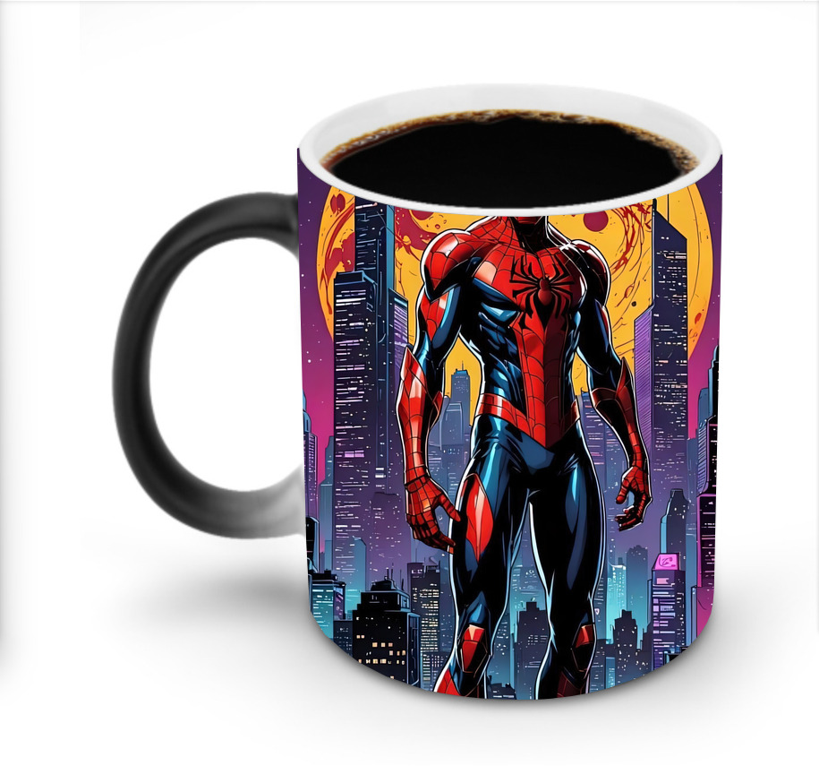 Spider Man スパイダーマン 温度変色マグカップ