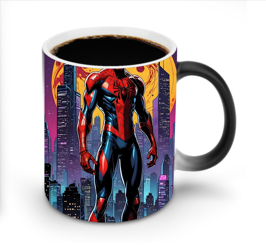 Spider Man スパイダーマン 温度変色マグカップ