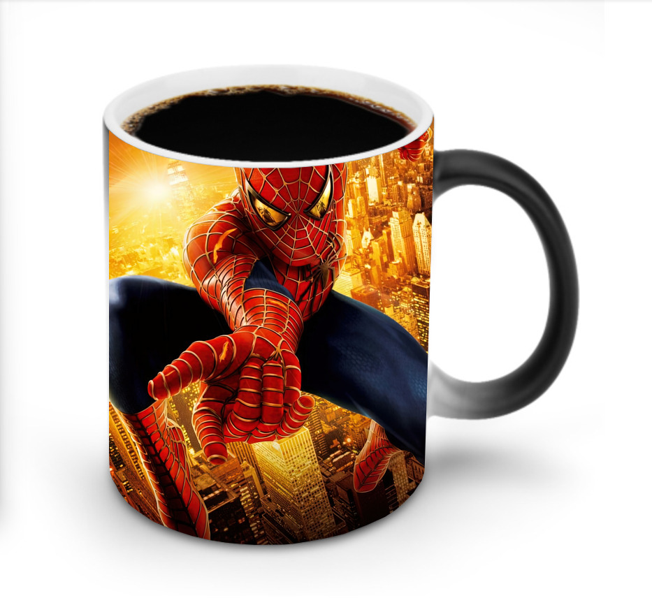 Spider Man スパイダーマン 温度変色マグカップ