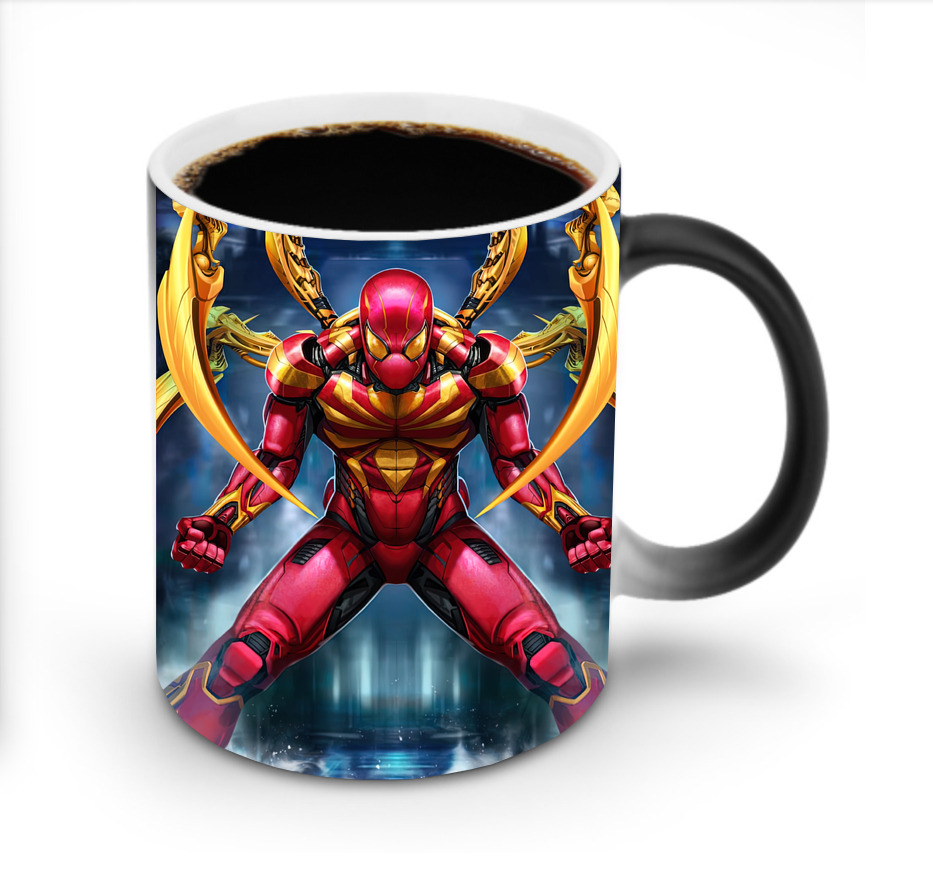 （画像用） Spider Man スパイダーマン 温度変色マグカップ