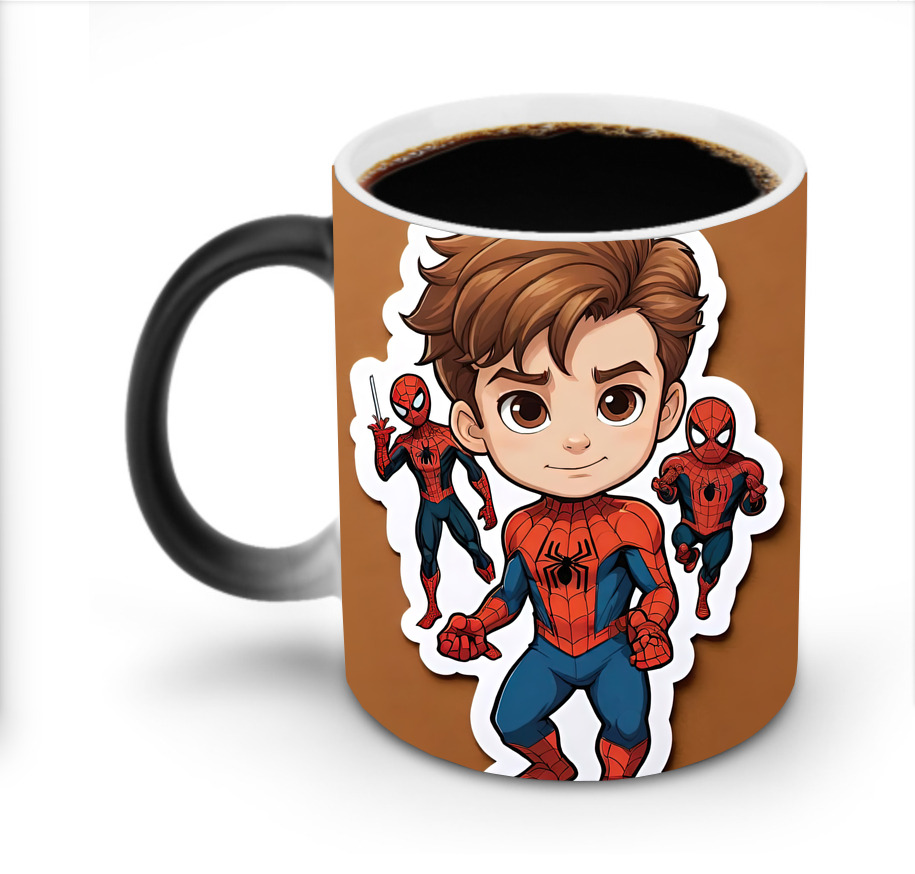 Spider Man スパイダーマン 温度変色マグカップ