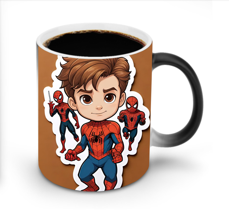 Spider Man スパイダーマン 温度変色マグカップ
