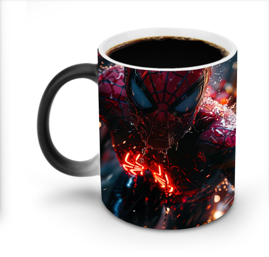 Spider Man スパイダーマン 温度変色マグカップ