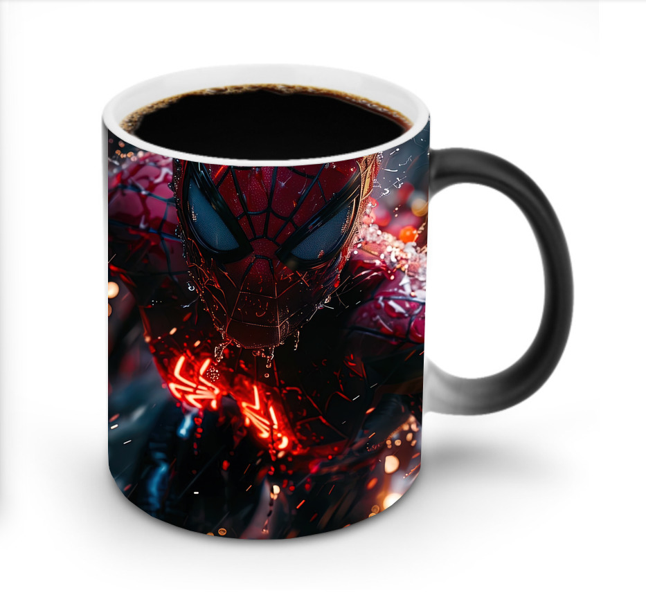 Spider Man スパイダーマン 温度変色マグカップ