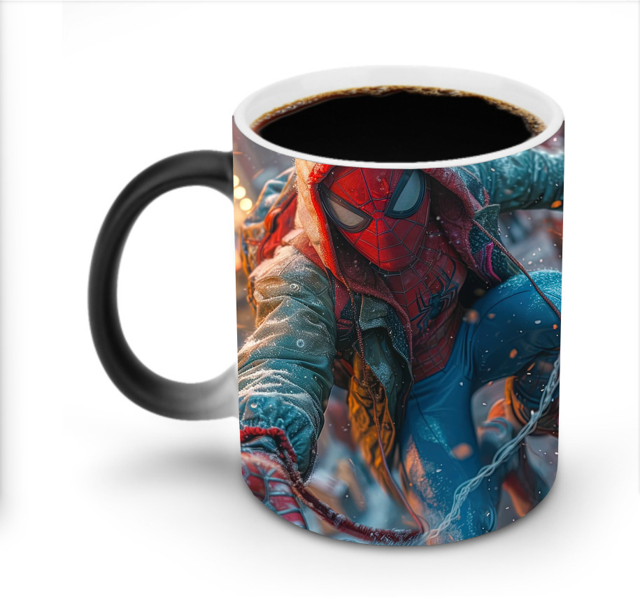 Spider Man スパイダーマン 温度変色マグカップ