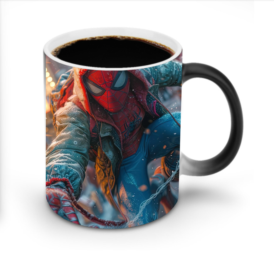 Spider Man スパイダーマン 温度変色マグカップ