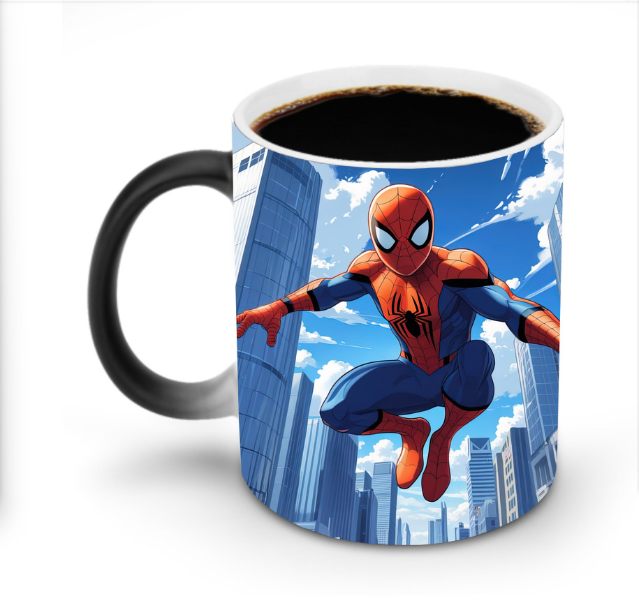 Spider Man スパイダーマン 温度変色マグカップ