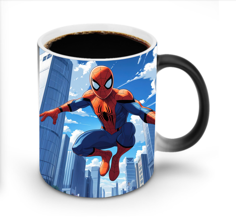 Spider Man スパイダーマン 温度変色マグカップ