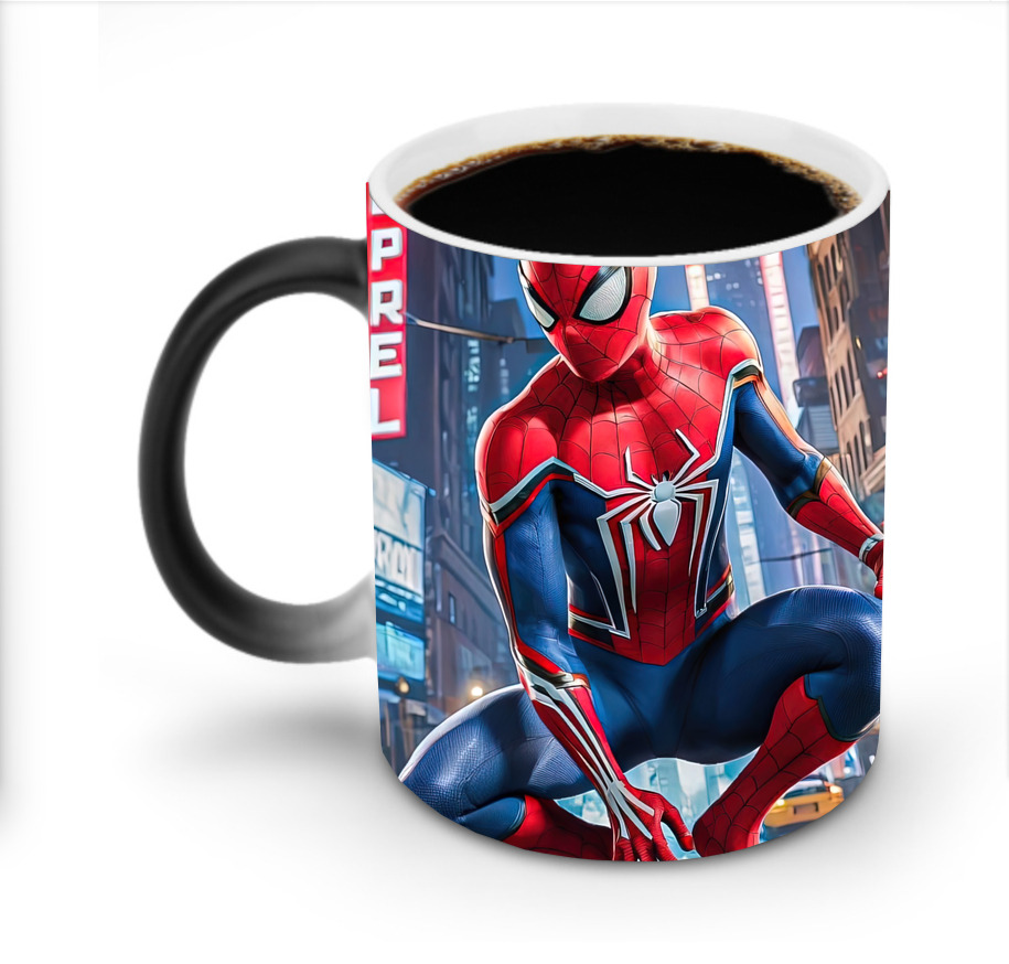 Spider Man スパイダーマン 温度変色マグカップ