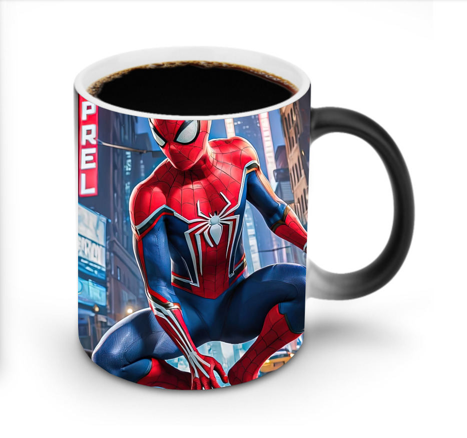 Spider Man スパイダーマン 温度変色マグカップ