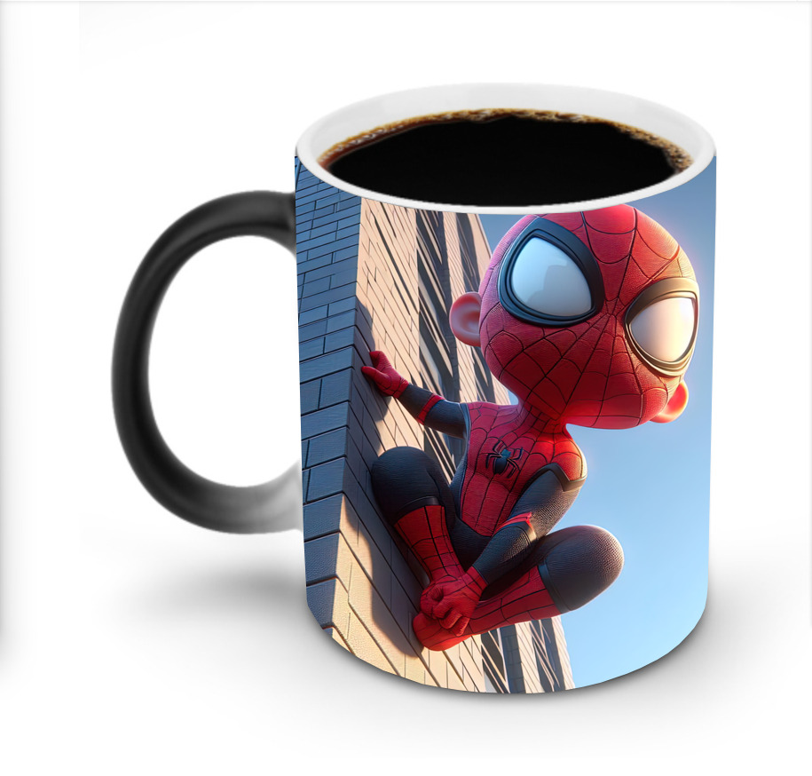Spider Man スパイダーマン 温度変色マグカップ