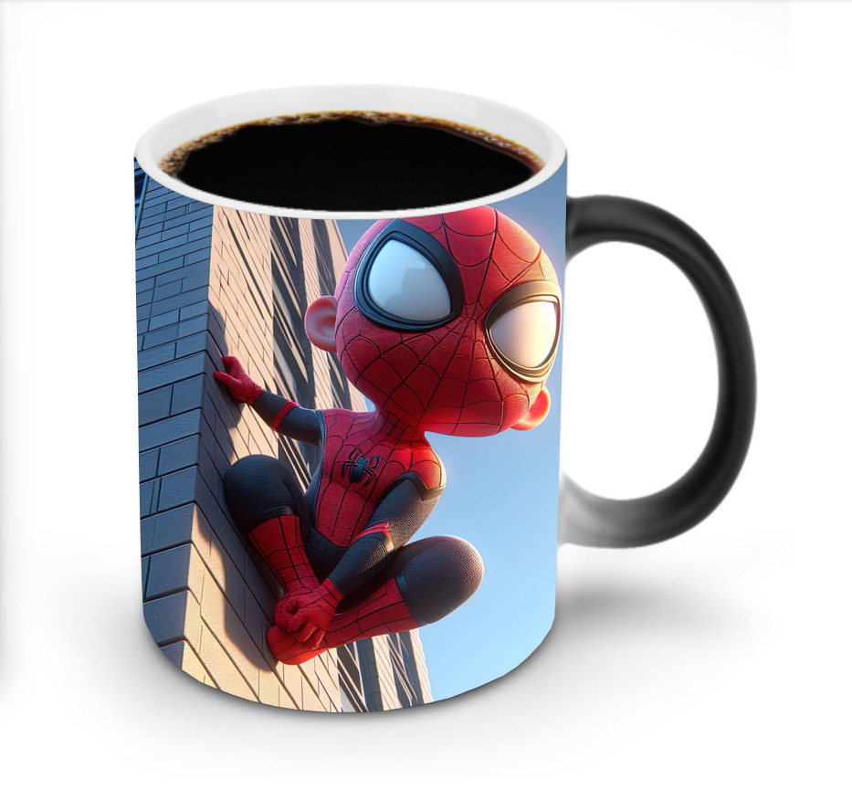 Spider Man スパイダーマン 温度変色マグカップ