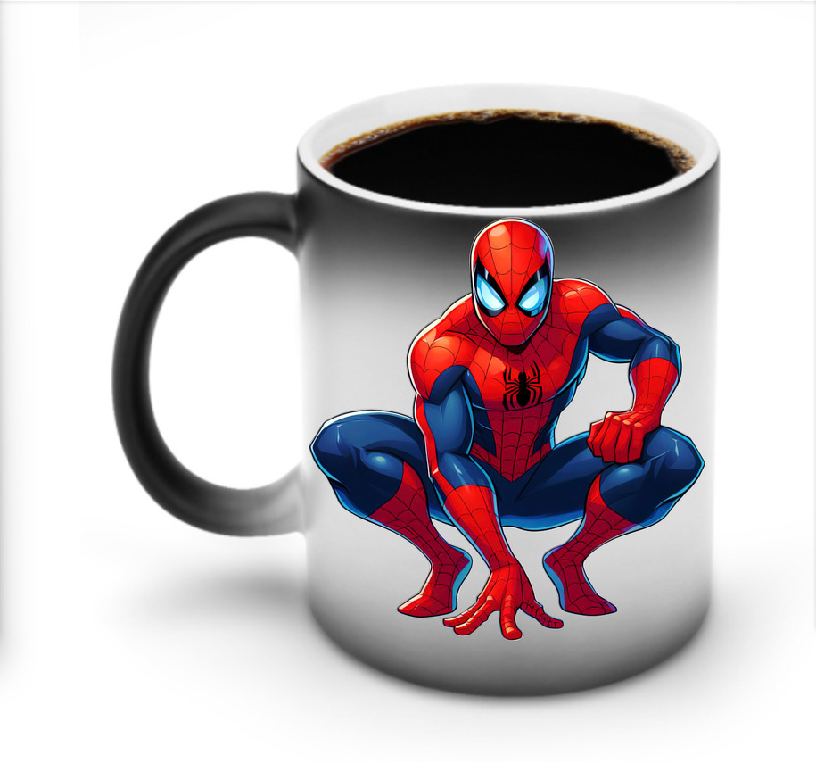 Spider Man スパイダーマン 温度変色マグカップ