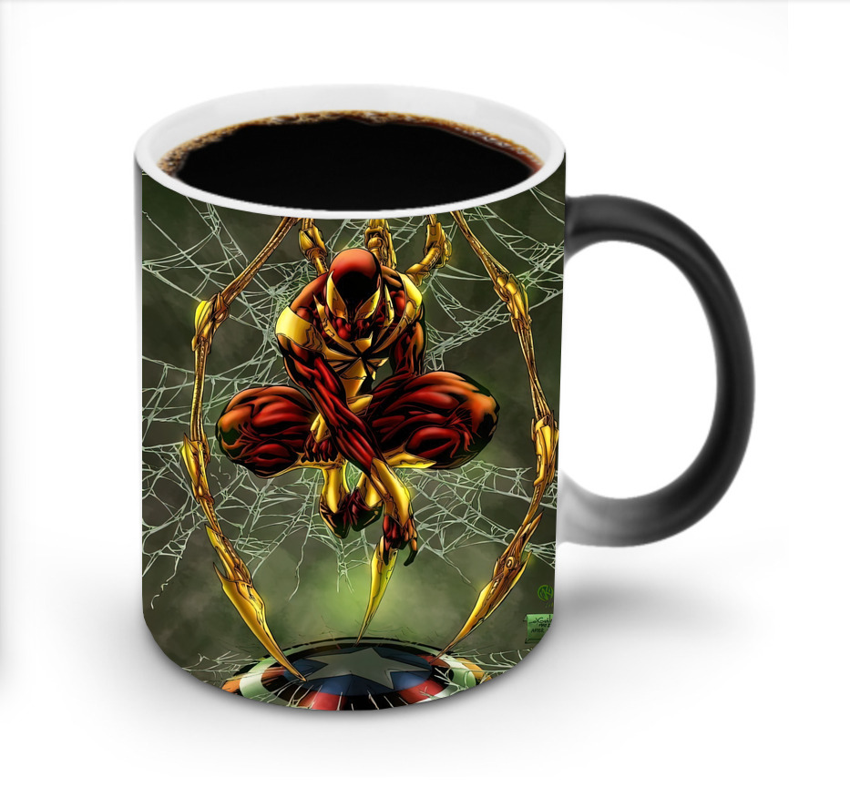 Spider Man スパイダーマン 温度変色マグカップ