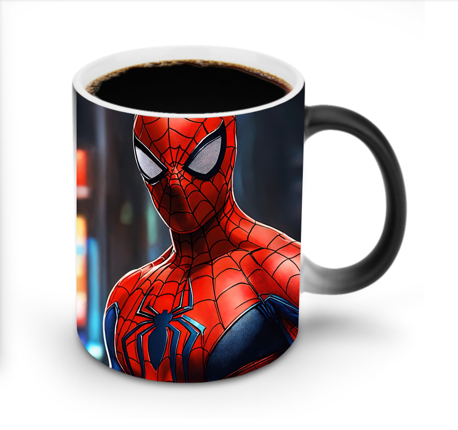 Spider Man スパイダーマン 温度変色マグカップ
