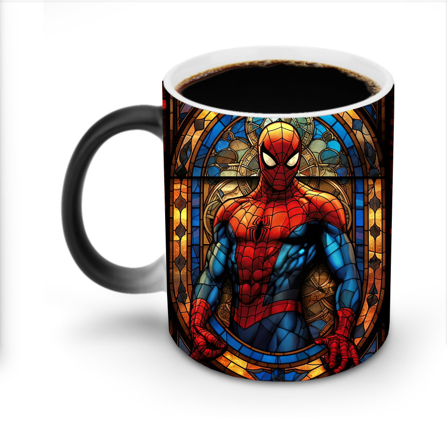 Spider Man スパイダーマン 温度変色マグカップ