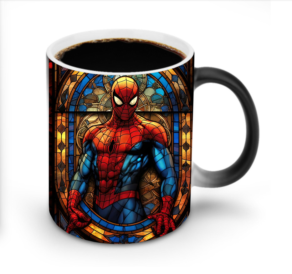 Spider Man スパイダーマン 温度変色マグカップ