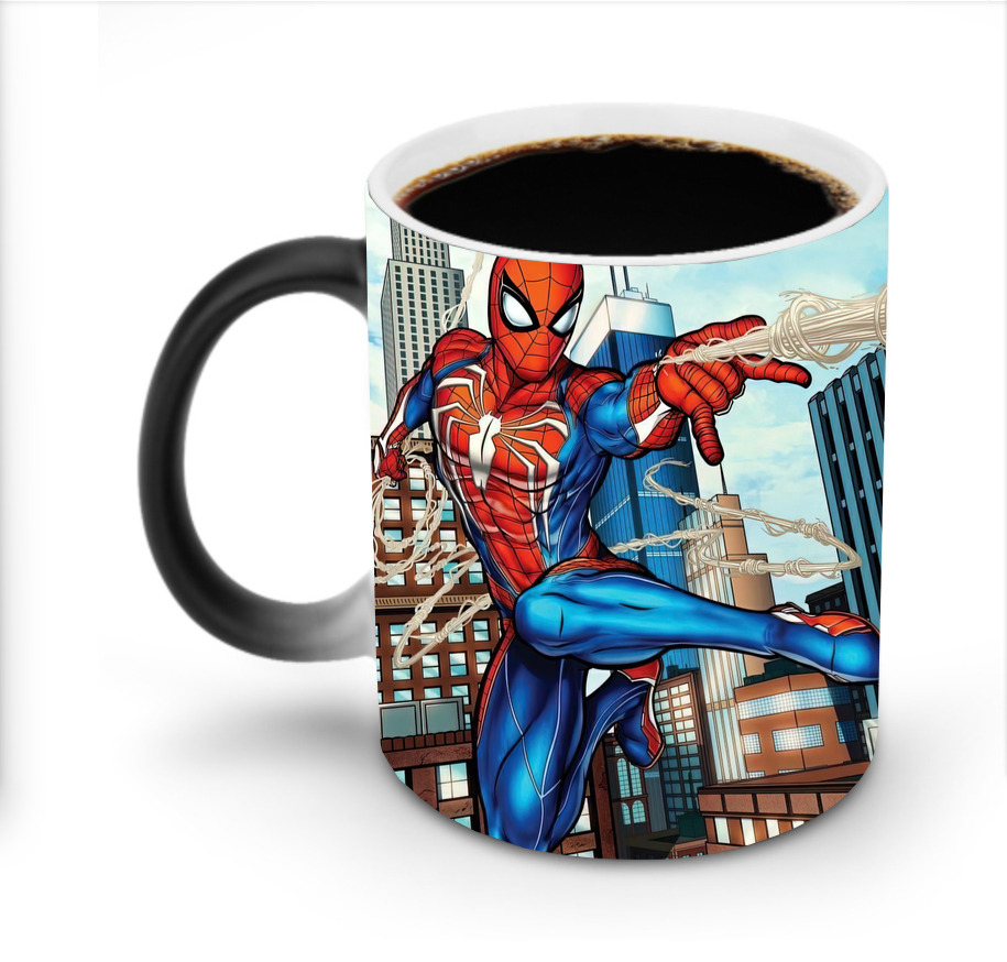 Spider Man スパイダーマン 温度変色マグカップ
