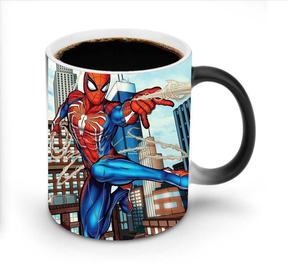 Spider Man スパイダーマン 温度変色マグカップ