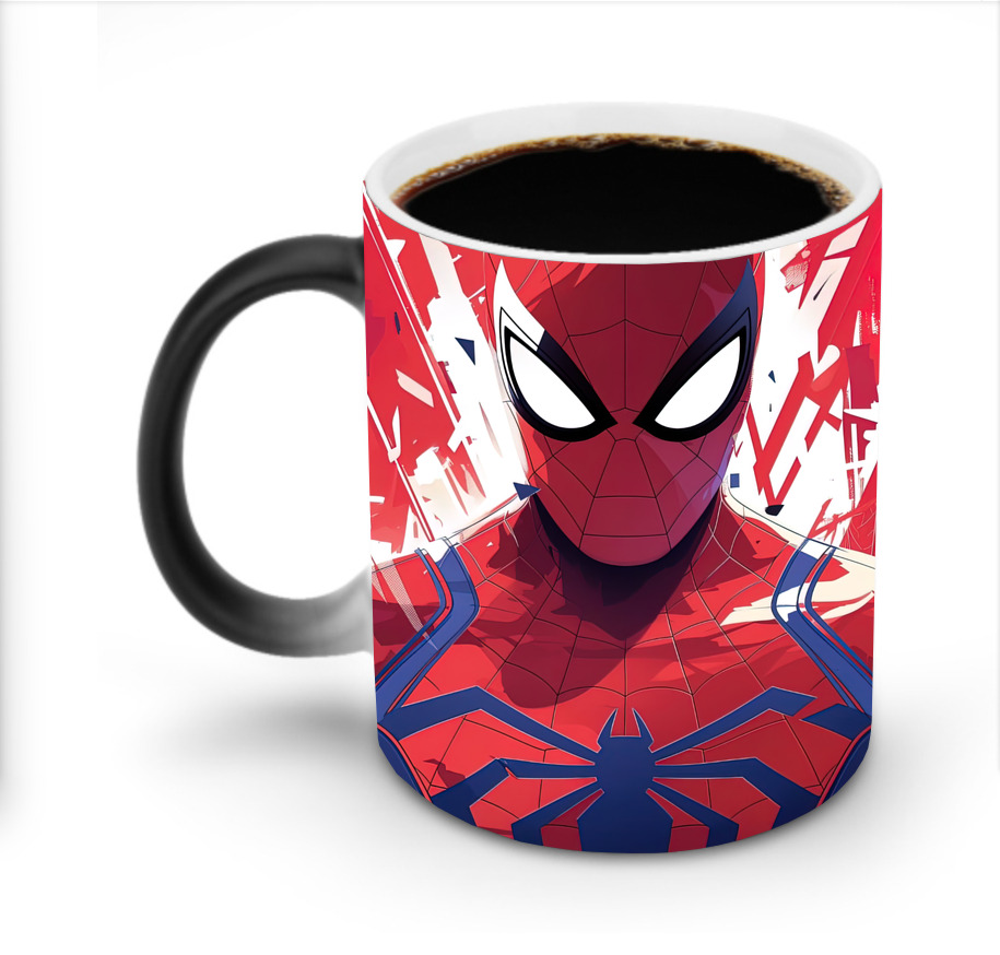Spider Man スパイダーマン 温度変色マグカップ