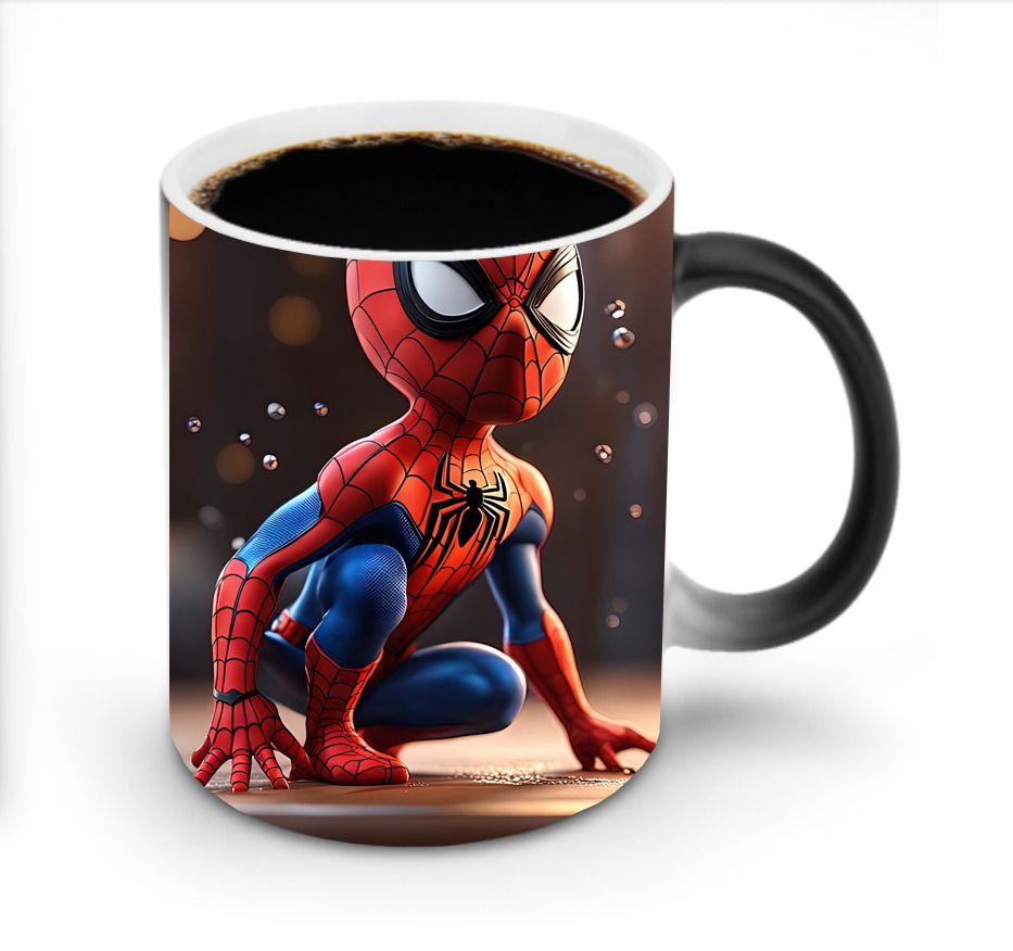 Spider Man スパイダーマン 温度変色マグカップ