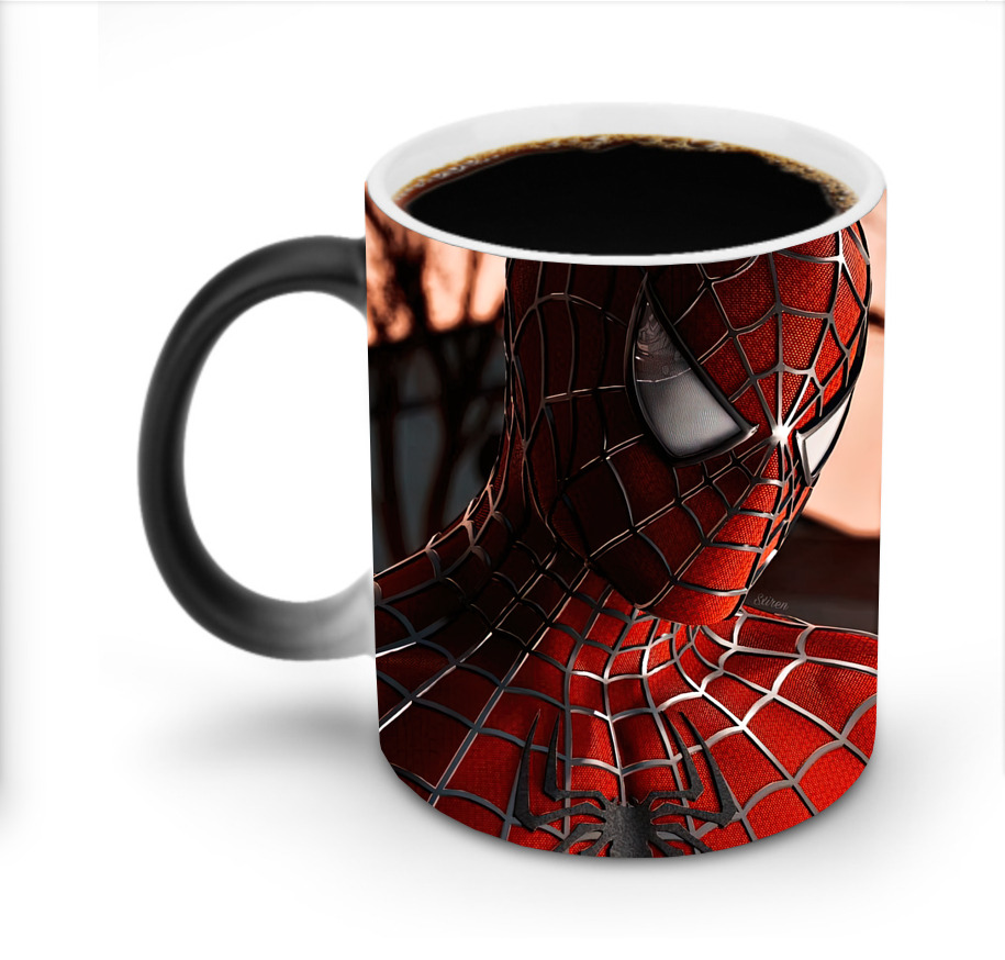 Spider Man スパイダーマン 温度変色マグカップ