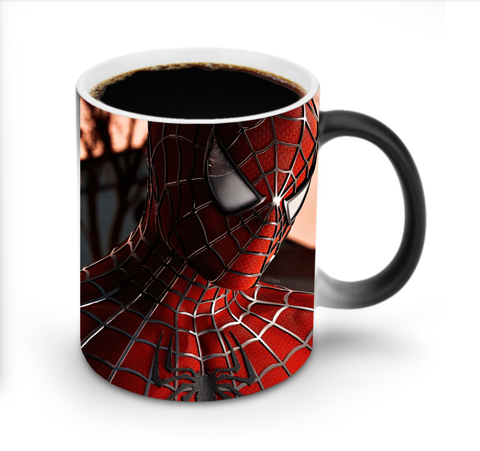 Spider Man スパイダーマン 温度変色マグカップ