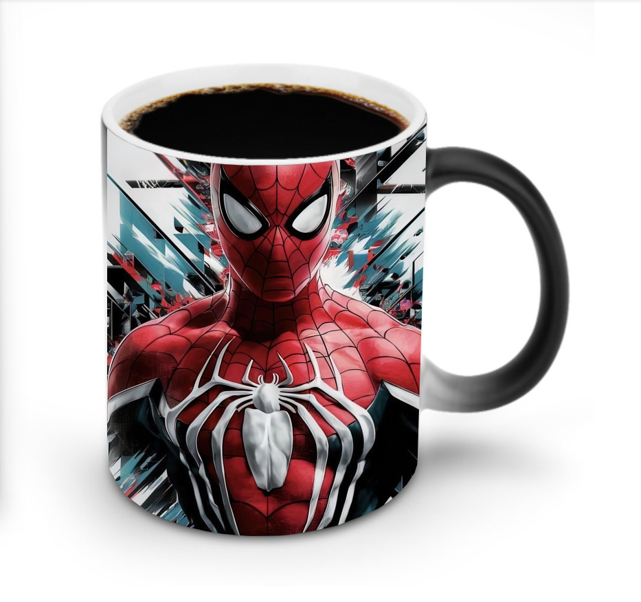 Spider Man スパイダーマン 温度変色マグカップ