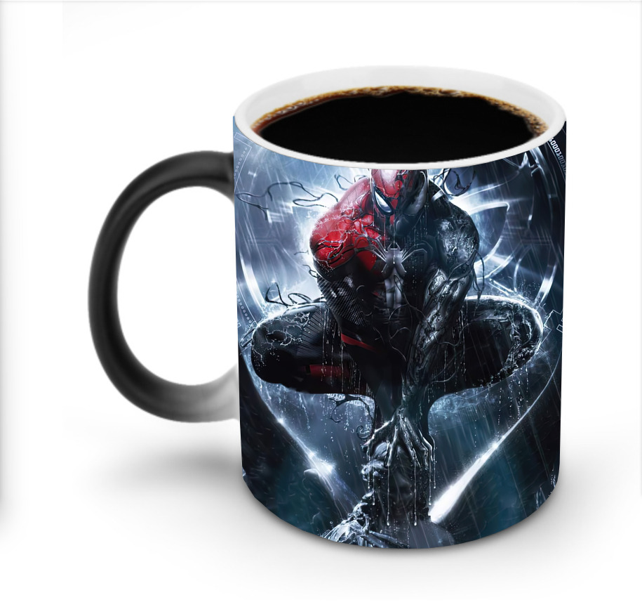 （画像用） Spider Man スパイダーマン 温度変色マグカップ