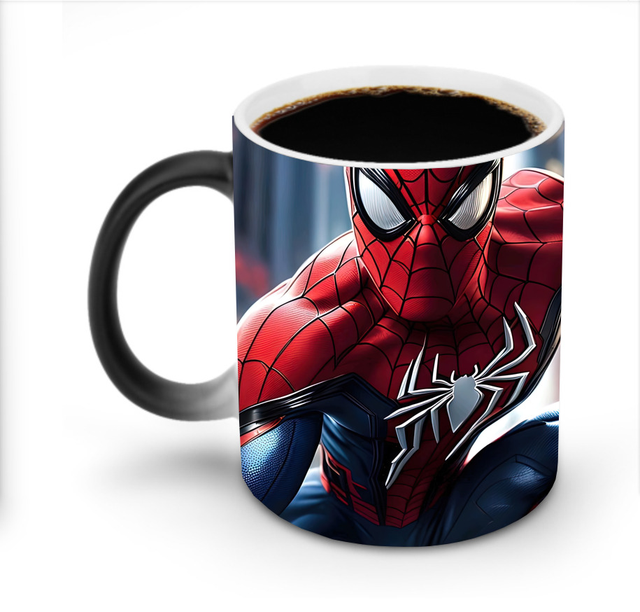 Spider Man スパイダーマン 温度変色マグカップ