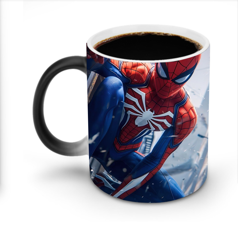 Spider Man スパイダーマン 温度変色マグカップ