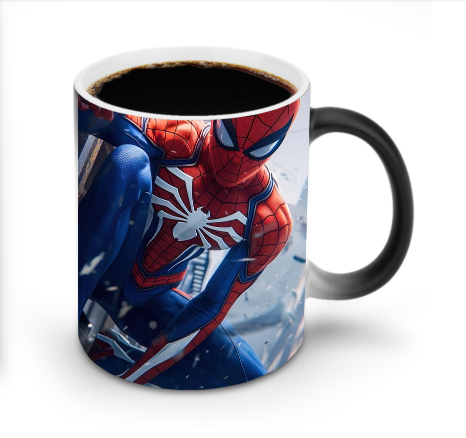 Spider Man スパイダーマン 温度変色マグカップ
