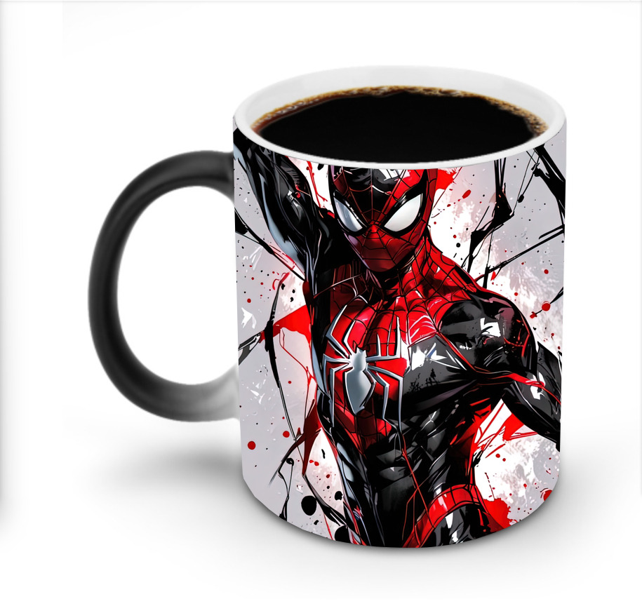 Spider Man スパイダーマン 温度変色マグカップ