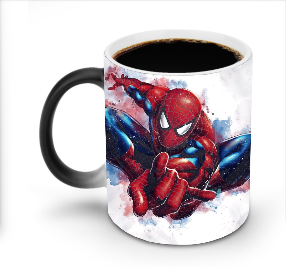 Spider Man スパイダーマン 温度変色マグカップ