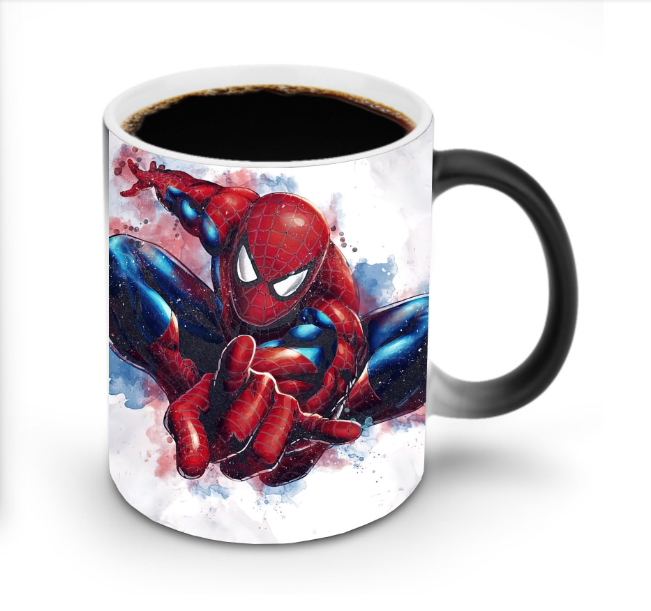 Spider Man スパイダーマン 温度変色マグカップ