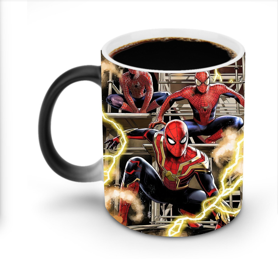 Spider Man スパイダーマン 温度変色マグカップ
