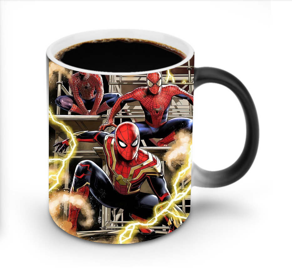 Spider Man スパイダーマン 温度変色マグカップ