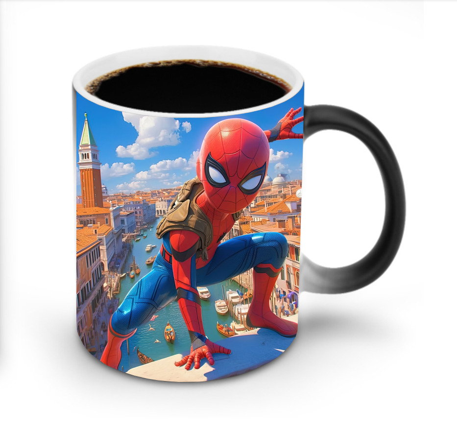 Spider Man スパイダーマン 温度変色マグカップ