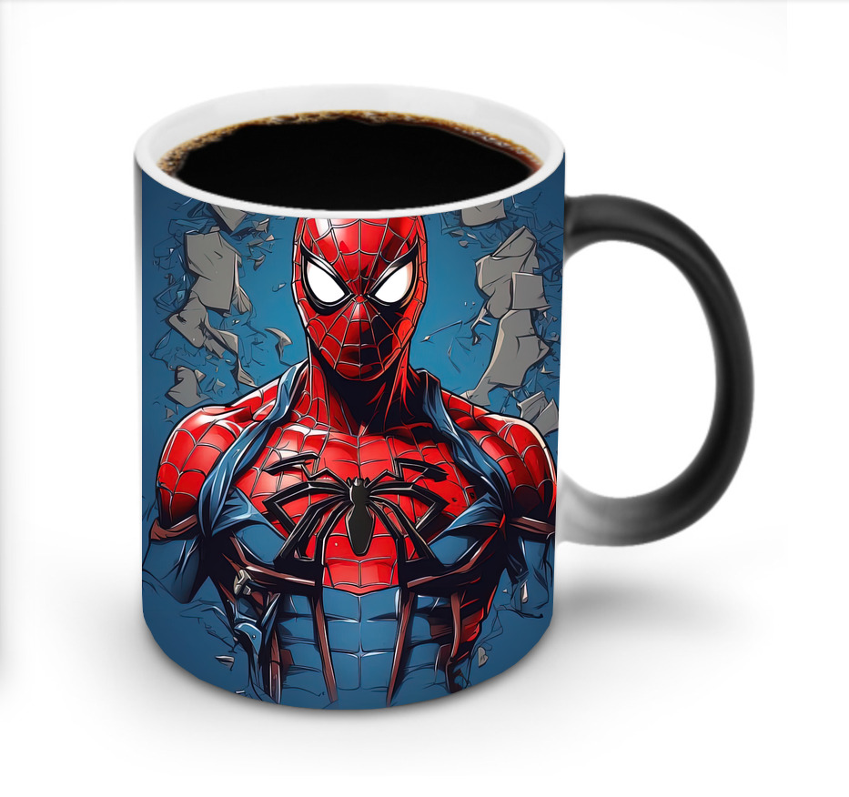 Spider Man スパイダーマン 温度変色マグカップ