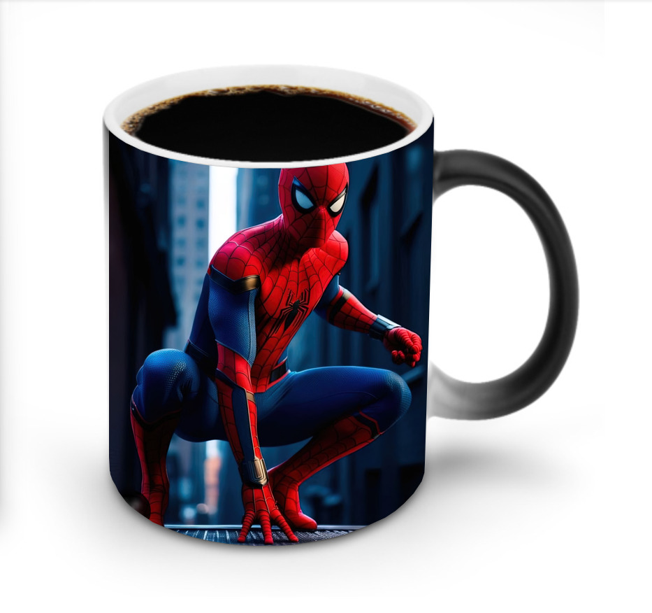Spider Man スパイダーマン 温度変色マグカップ