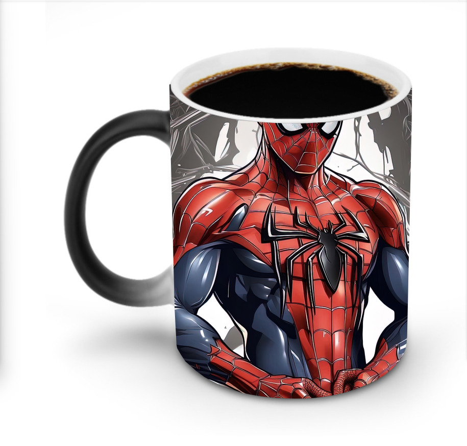 Spider Man スパイダーマン 温度変色マグカップ